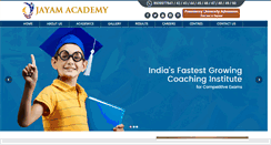 Desktop Screenshot of jayamacademy.com