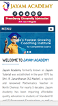 Mobile Screenshot of jayamacademy.com